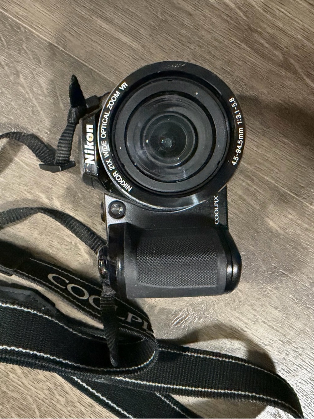 Nikon Black COOLPIX Digital Camera with 2x Wide Optical Zoom